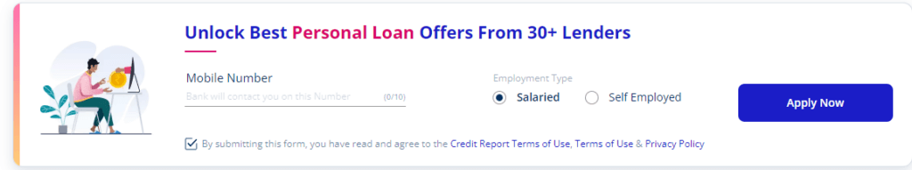 PaisaBazaar Personal Loan Apply